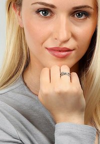 CHRIST ZIRKONIA - Ring - silberfarben