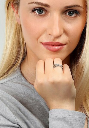 CHRIST ZIRKONIA - Ring - silberfarben