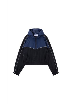 Summer jacket - black-blue