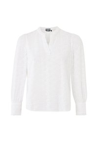 BRODERIE ANGLAISE - Blus - white