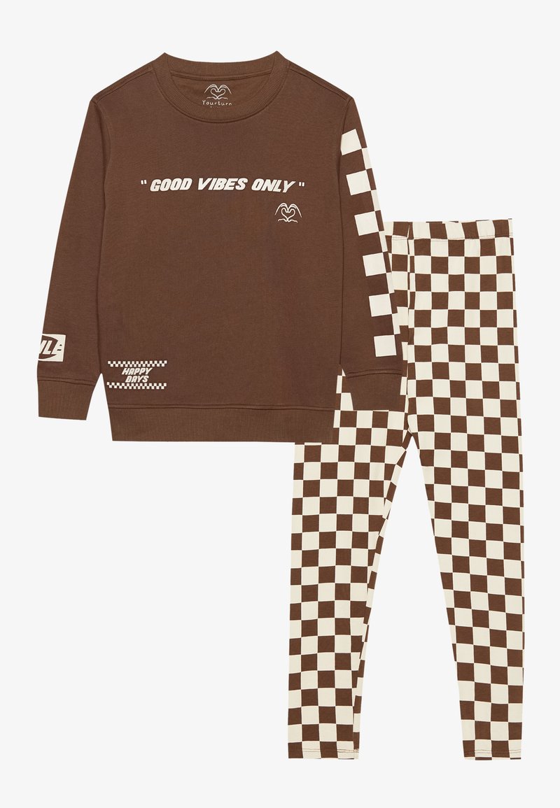 Yourturn Kids Trainingsbroek bruin Yourturn Kids Trainingsbroek bruin