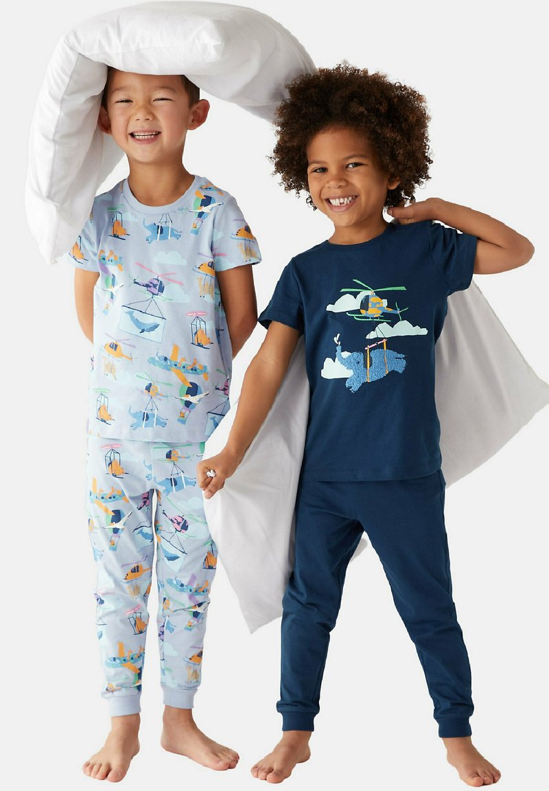 Marks & Spencer 2 PACK TRANSPORT PRINT PYJAMA Pyjama multi