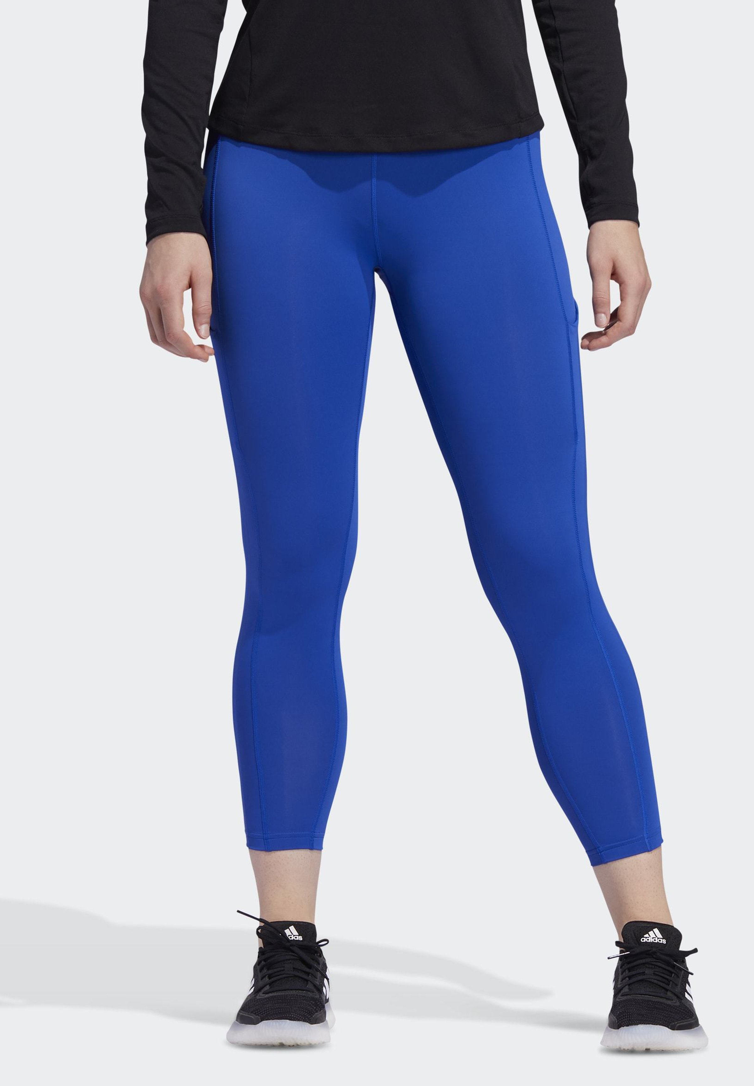 royal blue adidas leggings