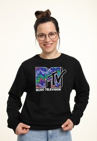 Henry Tiger MTV RIPPLE LOGO - Sudadera - black