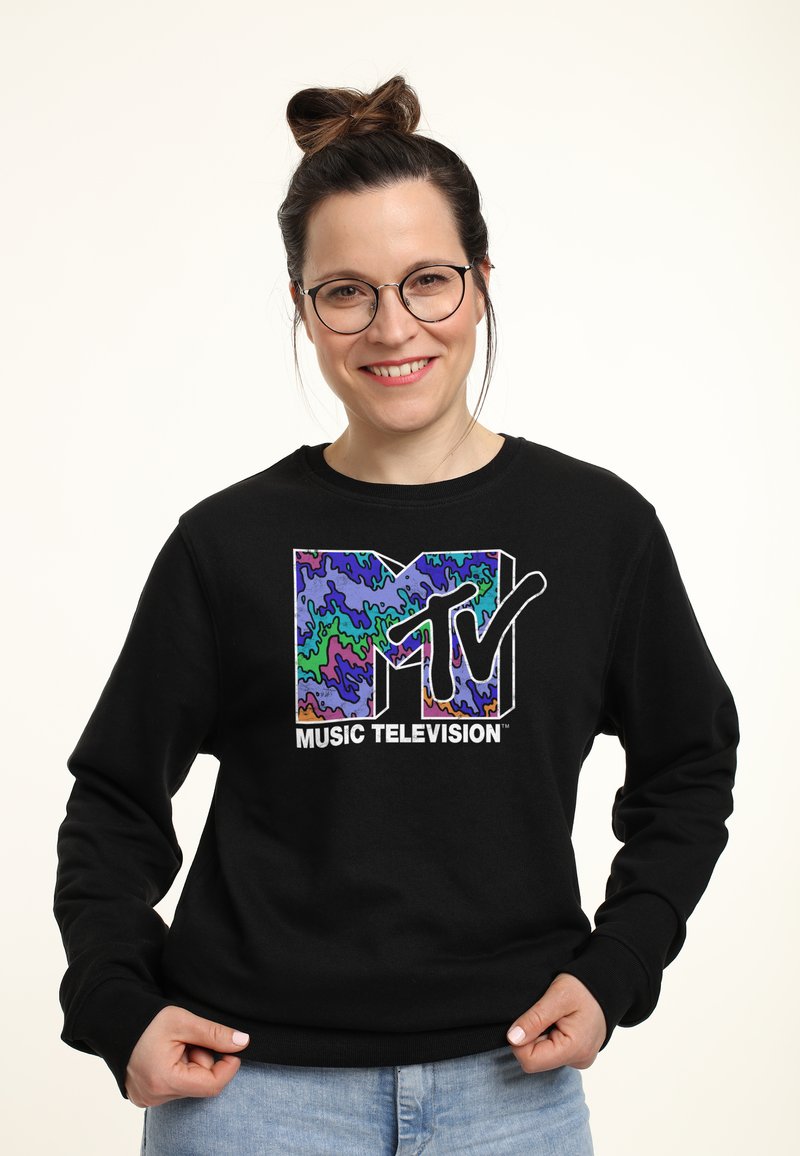 Henry Tiger MTV RIPPLE LOGO - Sudadera - black