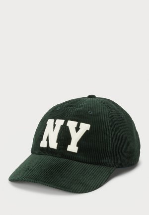 NY PATCH CORDUROY BALL CAP - Casquette - college green