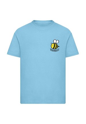Print T-shirt - balticblue