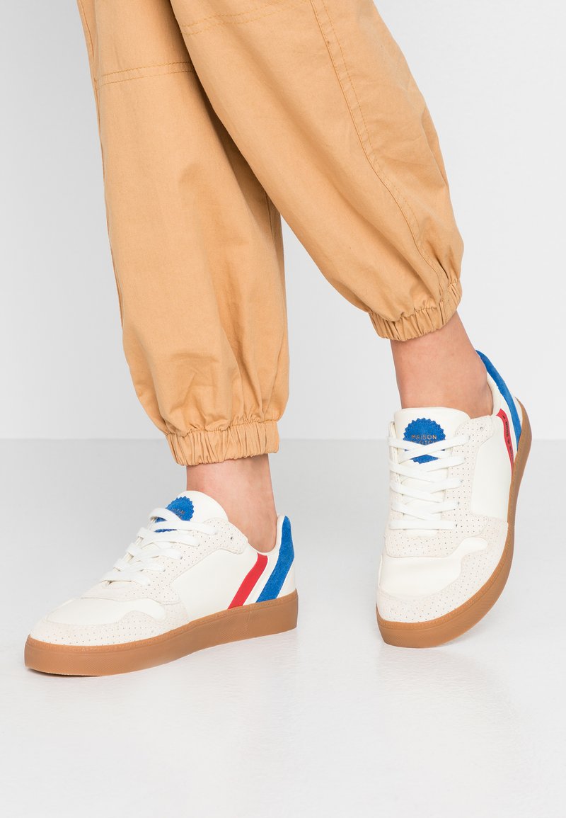 Scotch & Soda LAURITE - Sneaker low - cream/blue