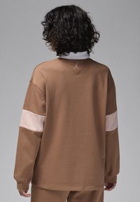 Jordan LIFE - Polo marškinėliai - archaeo brown pink oxford white