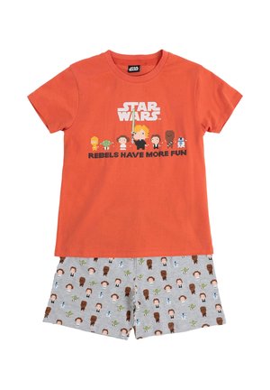MANGA CORTA PIXEL SET - Conjunto de pijama - naranja