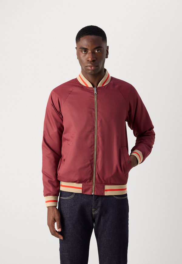 REVERSIBLE - Bomber Jacket - bordeaux2