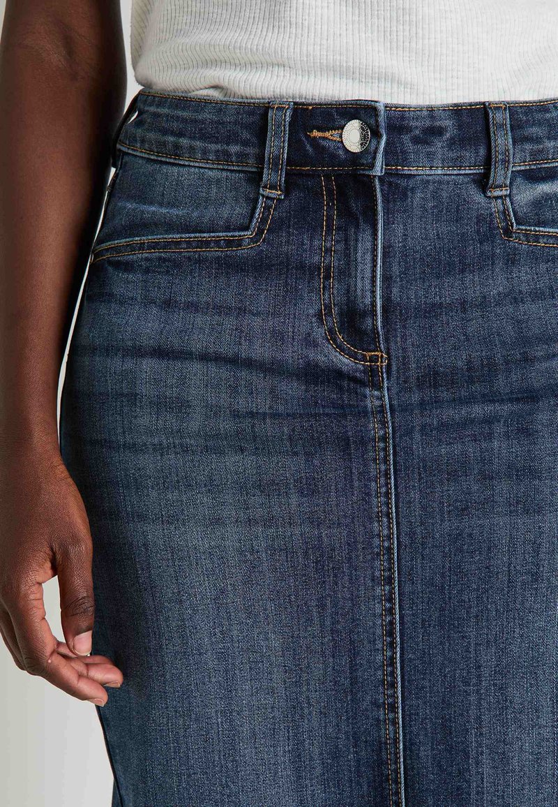 Jupe Crayon George Femme – Denim Bleu – Taille 20 (plus Size) – Poches