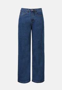 Flared Jeans - blue wash