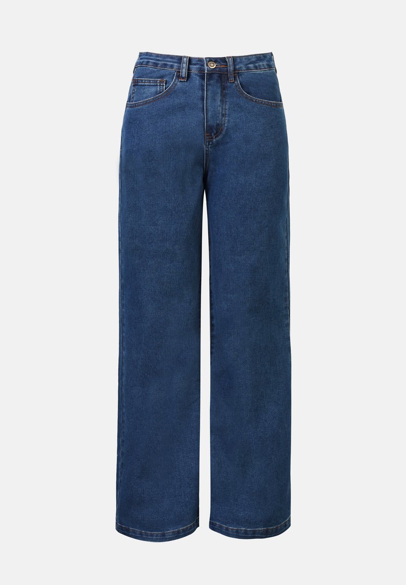 Anna Field Tall Flared Jeans blauw denim/bluedenim Anna Field Tall Flared Jeans blauw denim/bluedenim