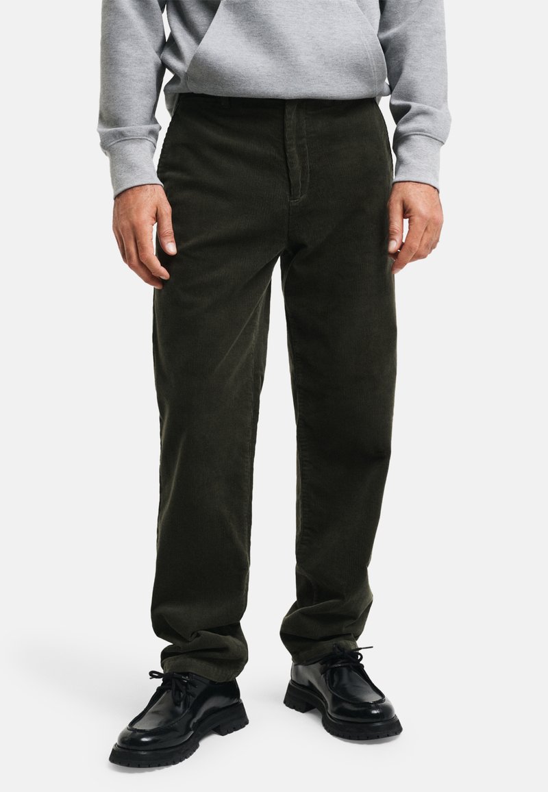 GANT REGULAR - Bukser - dark sage