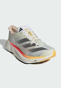 adidas Performance ADIZERO ADIOS PRO 3 - Utcai futócipők - ivory   iron metallic   crystal sand