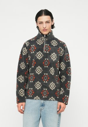 JORIBIZA HALF ZIP - Felpa in pile - black