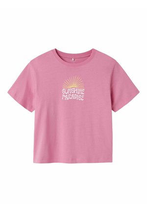 REGULAR FIT - T-Shirt print - aurora pink