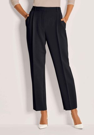 MADELEINE, MADELEINE CHINOHOSE BUNDFALTENHOSE MIT STRETCH-KOMFORT - Pantaloni - navy