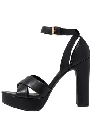 High Heel Sandalette - black