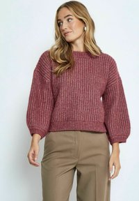 Jumper - m karanda red melange