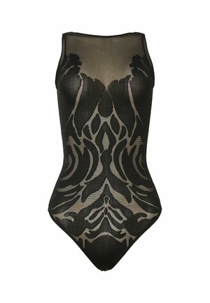 Wolford, ROSE SHADOW SLEEVELESS ST.BODY - Body - black black
