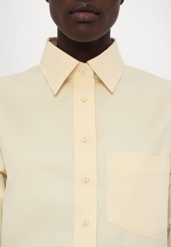CROPPED CLASSIC SHIRT - Shirt - vanilla beige3