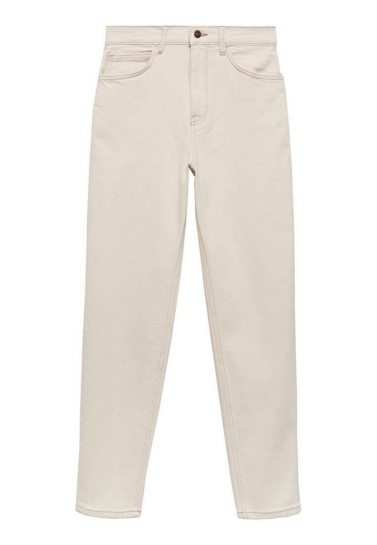 Mango Slim fit jeans crème Mango Slim fit jeans crème