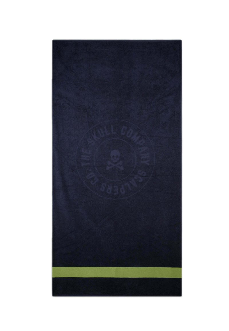 Scalpers CONTRAST STRIPE Beach towel navy/dark blue Zalando.de