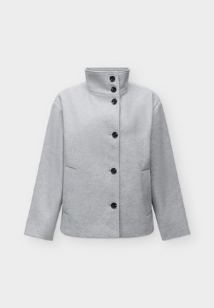 JDY, JDYVIVIA SHORT JACKET - Halflange jas - light grey melange