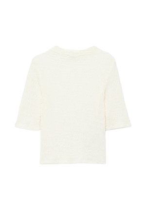 TEXTURED - T-shirt - bas - beige