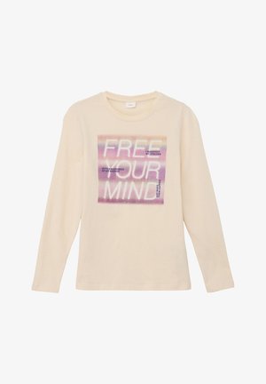 s.Oliver Long sleeved top - helles sand