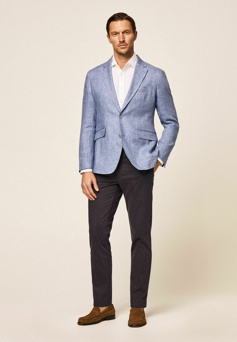 Hackett London Blazer blauw