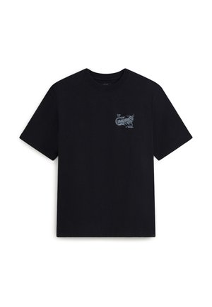 Vans, CABALLERO. - Printtipaita - black