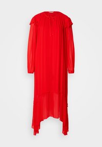 FRILL DRESS - Maksi suknelė - bold red