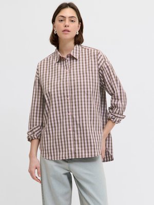 JXJAMIE RELAXED - Button-down blouse - pink lady