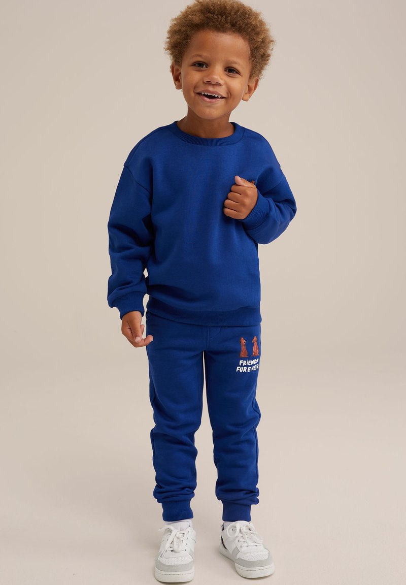 WE Fashion Spodnji deli trenirk - blue