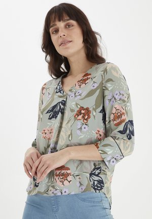 Fransa FRVAGEO 3 BLOUSE - Bluse - green