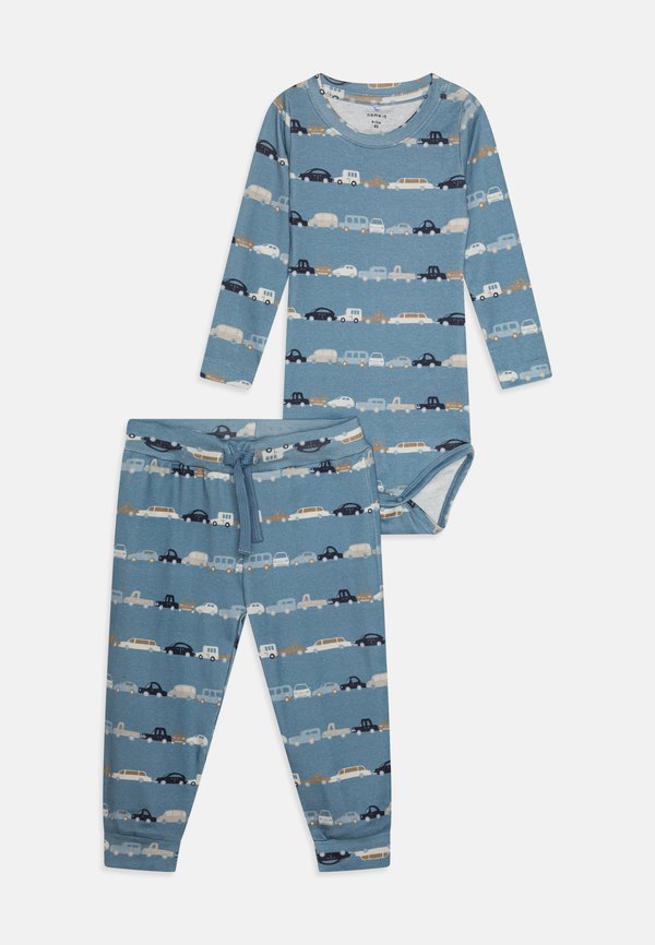 NBMDALMAN SET - Long sleeved top - spring lake