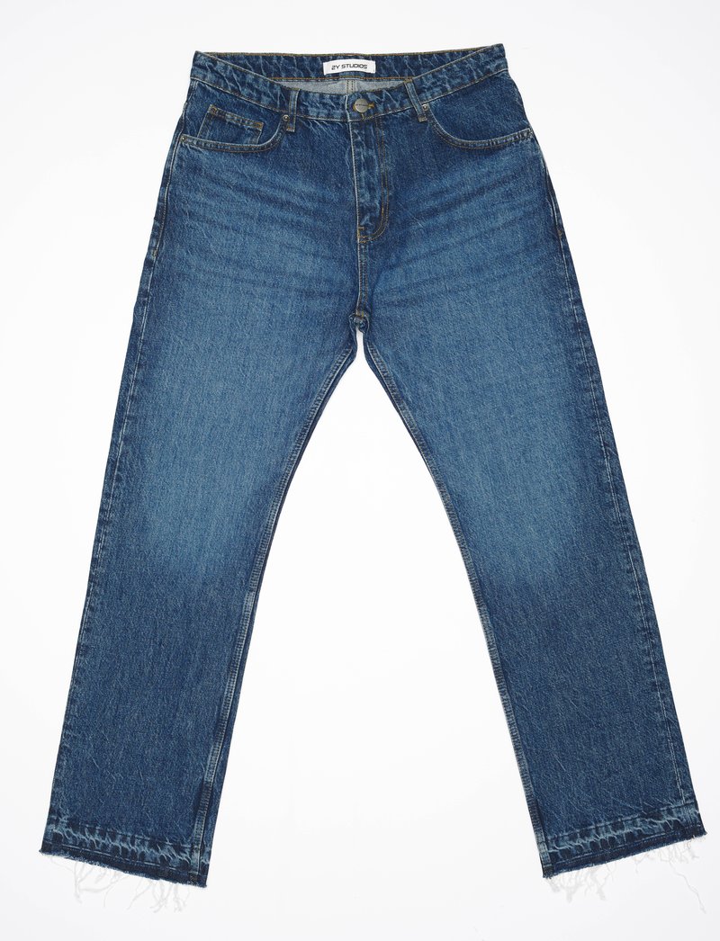 2Y Studios Straight leg jeans blauw denim/bluedenim