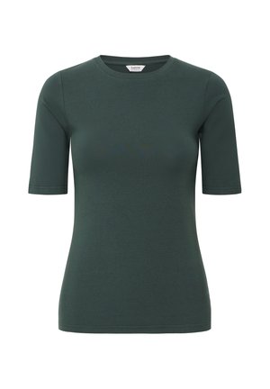 b.young, BYPAMILA - T-shirts basic - green gables melange