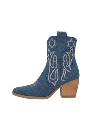 Salinyang Cowboy- / bikerstøvlette - blau