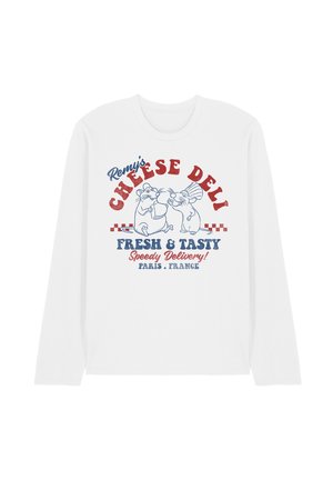 Disney, RATATOUILLE REMY'S CHEESE DELI - Langarmshirt - white