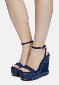 ALDO TWO-PIECE MARYSOL - Sandály na vysokém podpatku - medium blue