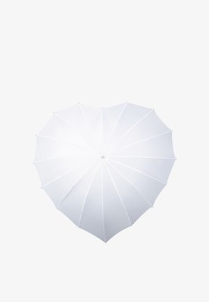 Maxte, FALCONE HERZFORM REGENSCHIRM WINDPROOF WEISS - Ombrello - white