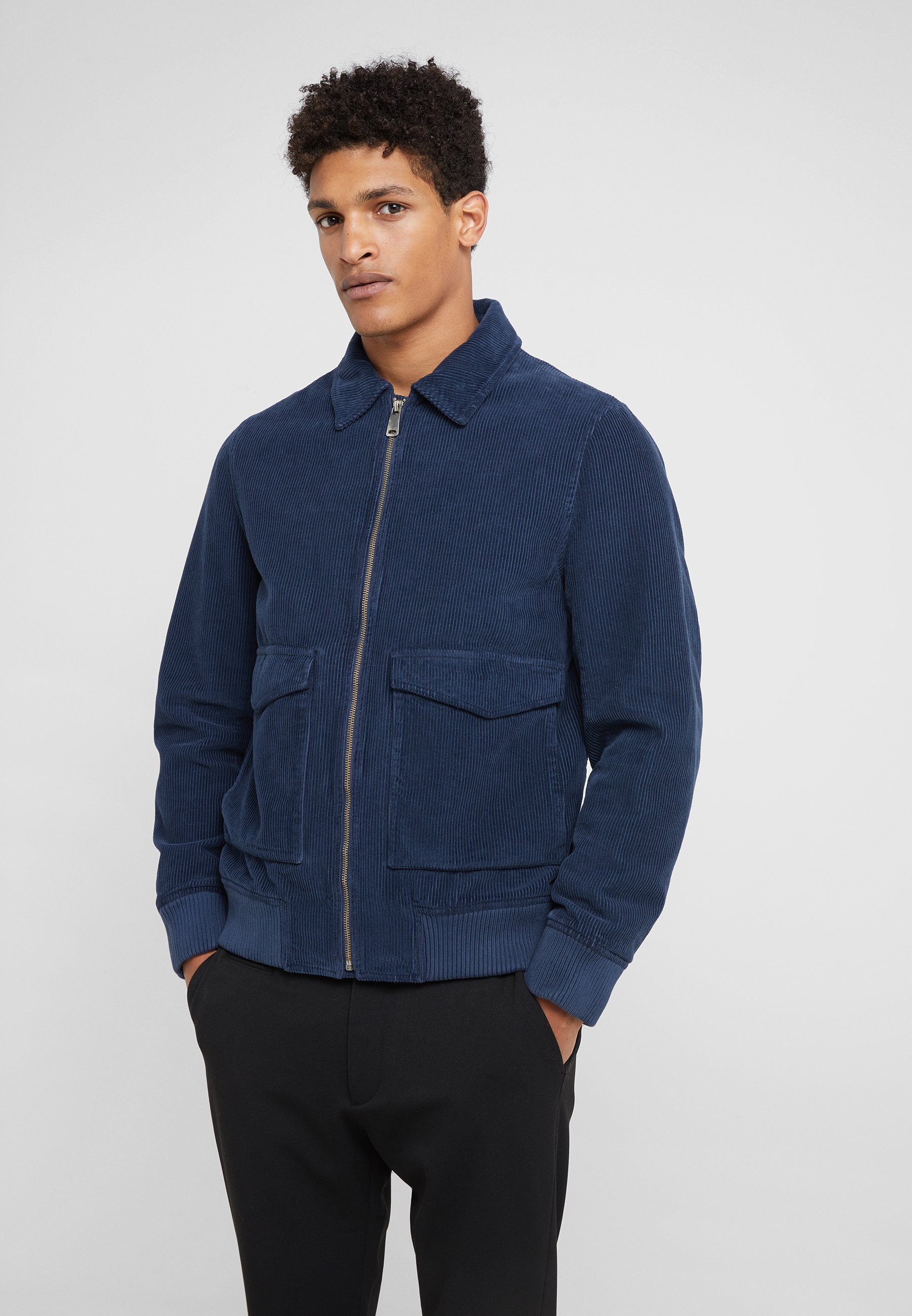 Les Deux PLANCHETT BOMBER Bombejakke dark navy Zalando.no Les Deux COMO BOMBER JACKET Bombejakke navy Zalando.no
