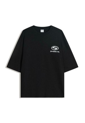 BOXY-FIT - Tricou cu imprimeu - black