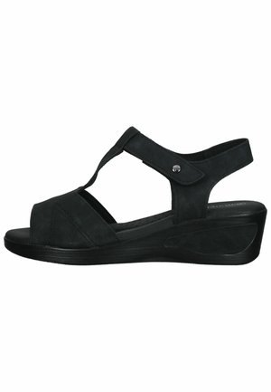 Arcopedico Sandalias de cuña - black a
