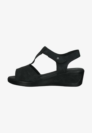Arcopedico Sandali con zeppa - black a