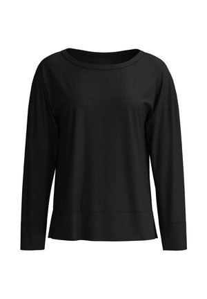 Calida, FEMININE LOUNGE LANGARM-SHIRT - Pyjama top - schwarz